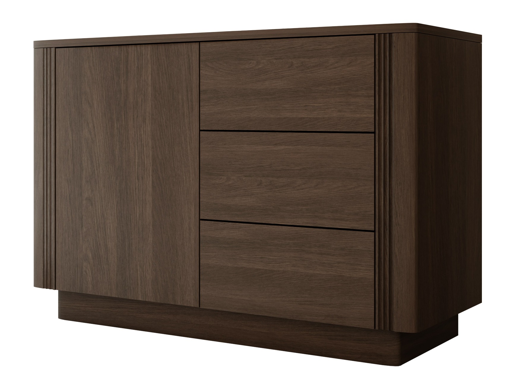 Commode Comfivo Levavio 100 (Chêne foncé)