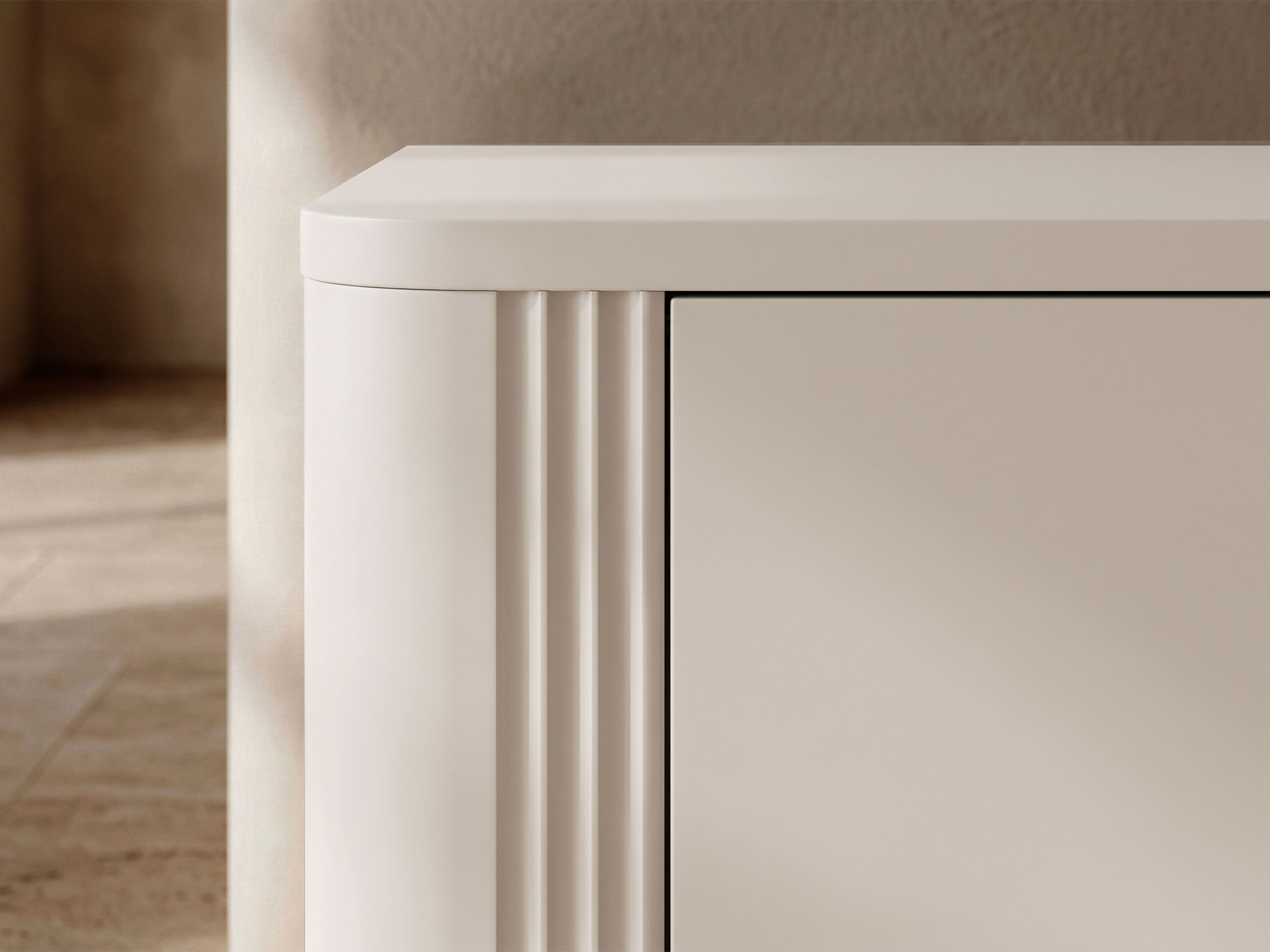 Ensemble de salon Comfivo Levavio 105 (Beige)