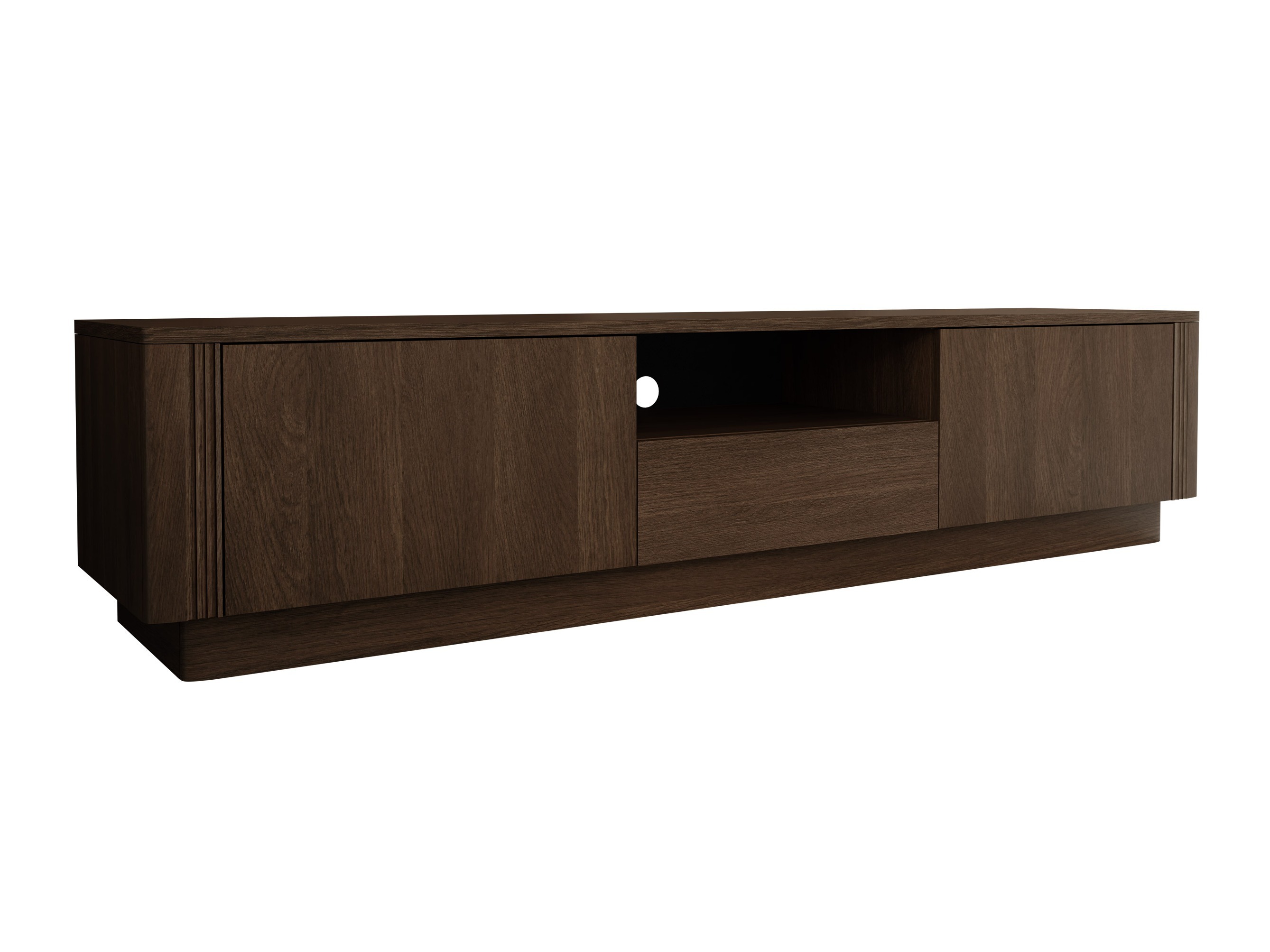 Meuble TV Comfivo Levavio 103 (Chêne foncé)